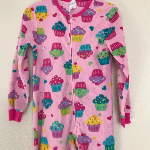 Cupcake Circo Footie Pajamas Large